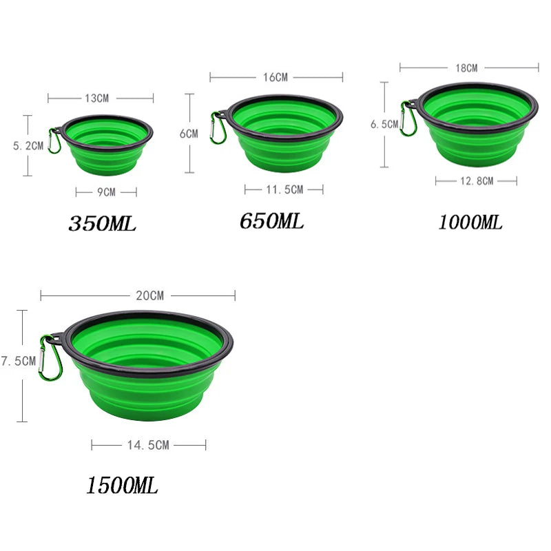 Portable   Dog Feeder Bowl