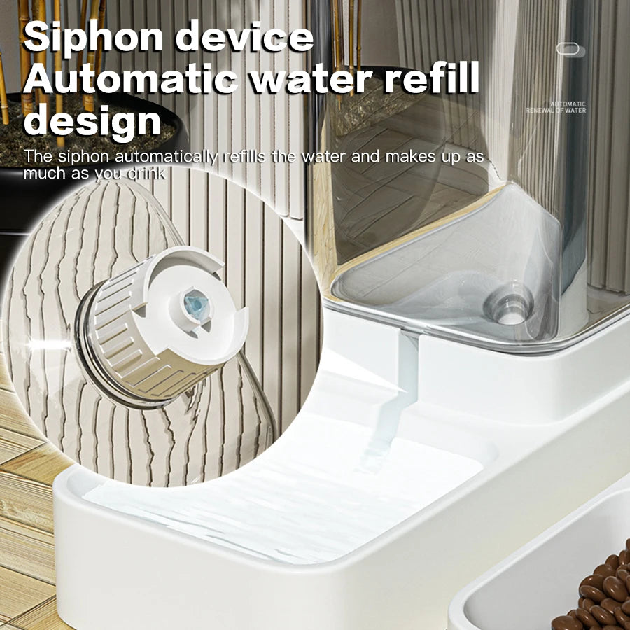 Pet Feeder and Water Dispenser