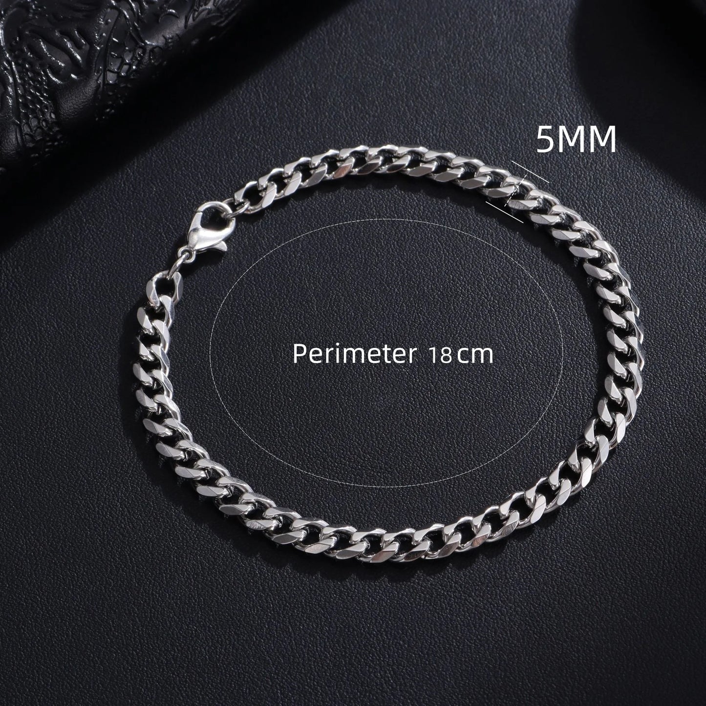 Trendy Cuban Chain Men Bracelet
