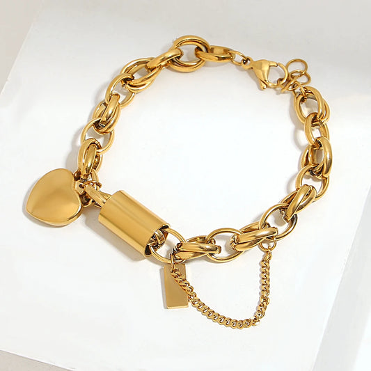 Thick Chain Stainless Steel Bracelets