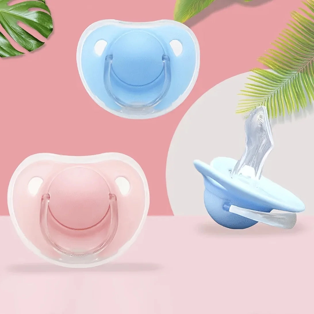 2pcs/pack Baby Pacifier is a safe, soothing