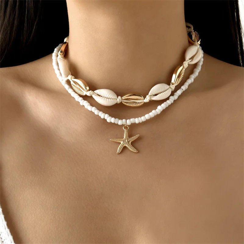 Starfish Pendant Necklace