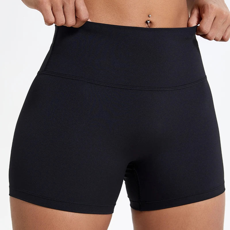 High Waist Yoga Shorts