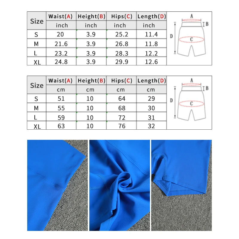 High Waist Yoga Short