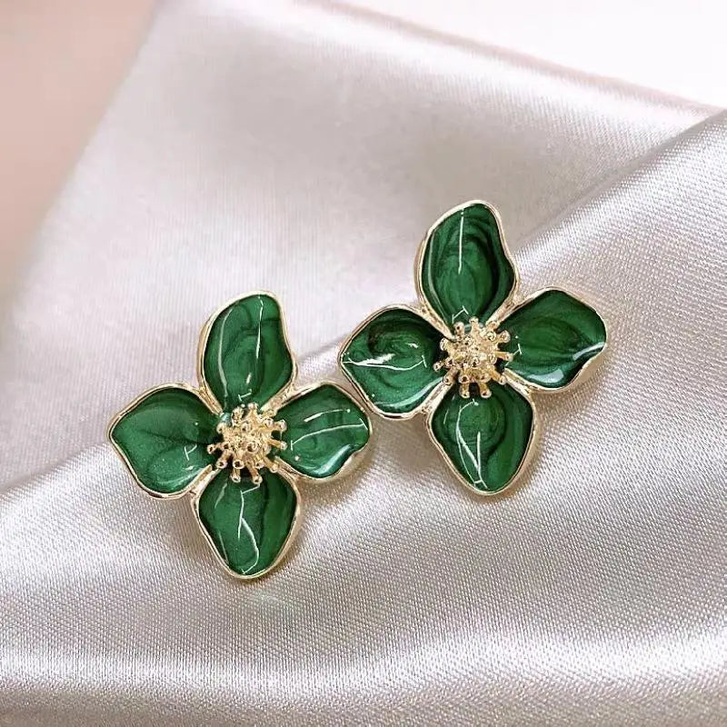 Trendy Flower Earrings