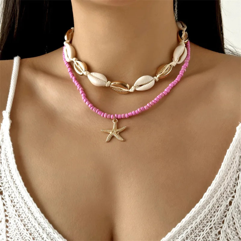 Starfish Pendant Necklace