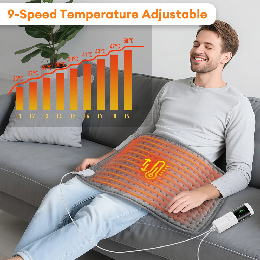 Electric Heating Pad for Back and Leg