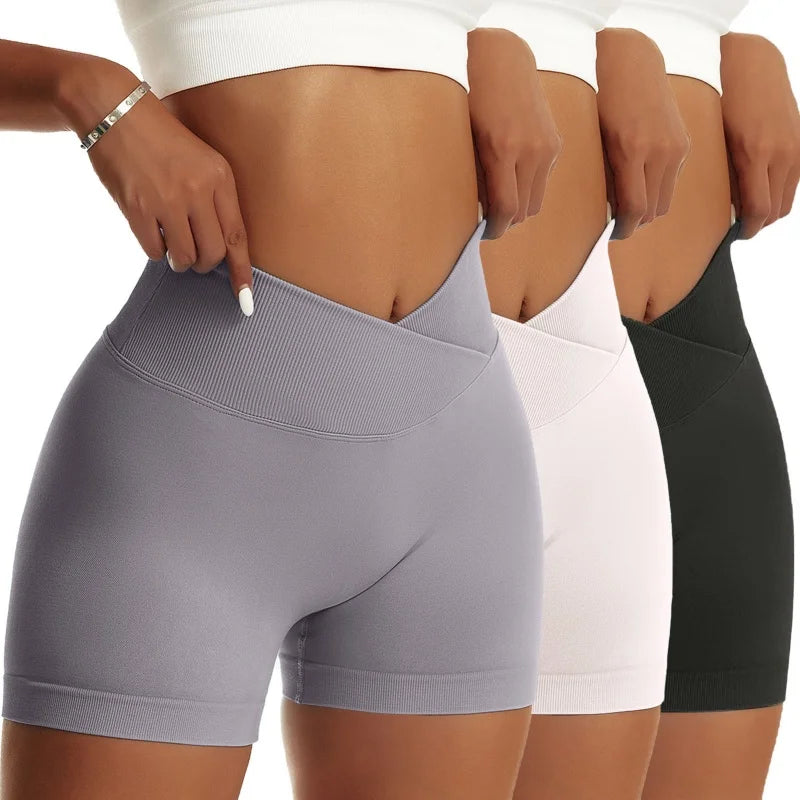 High Waist Yoga   Shorts