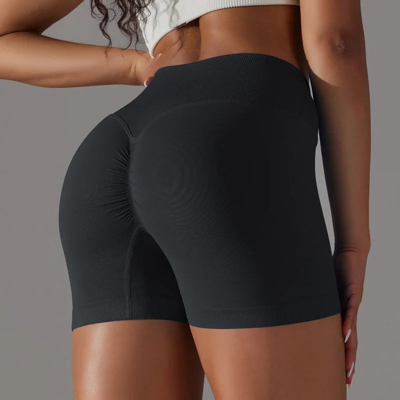 High Waist Yoga   Shorts