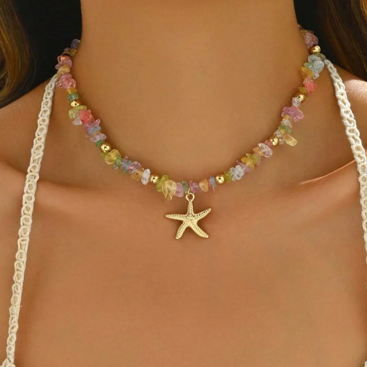 Starfish Pendant Necklace