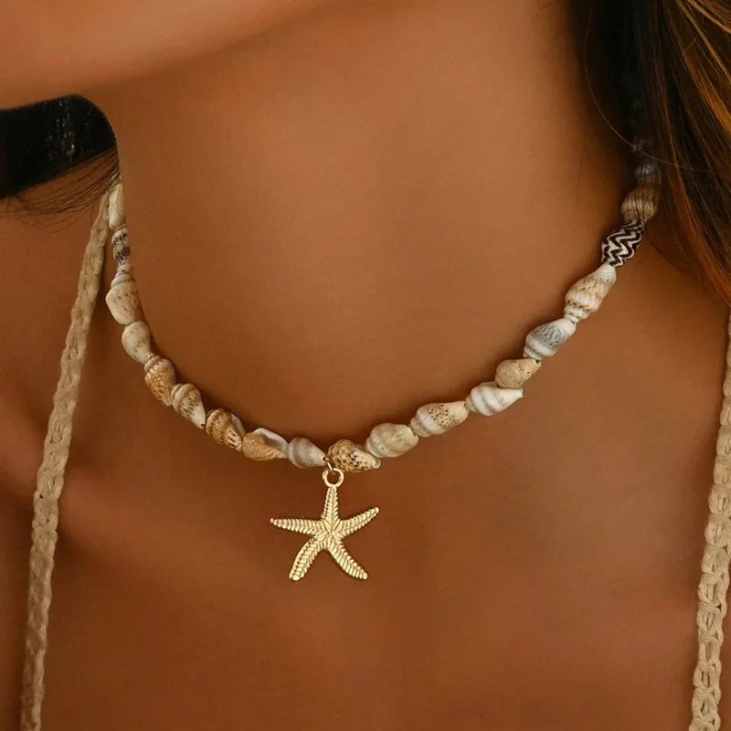 Starfish Pendant Necklace