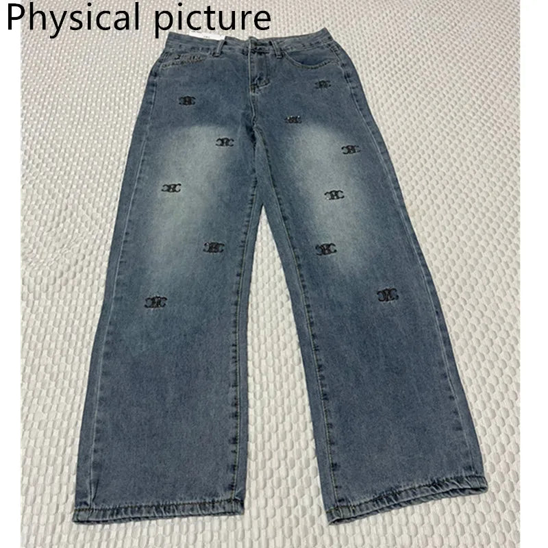 High Waist Loose   Jeans