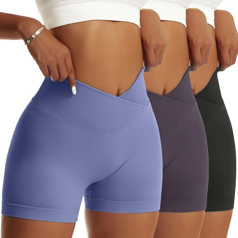 High Waist Yoga   Shorts