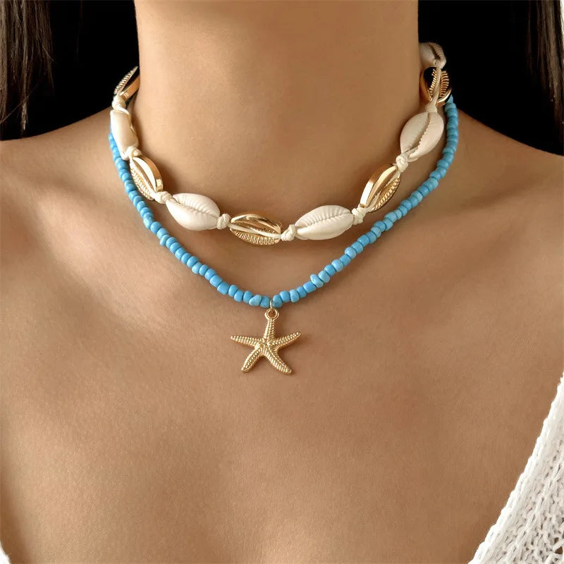 Starfish Pendant Necklace