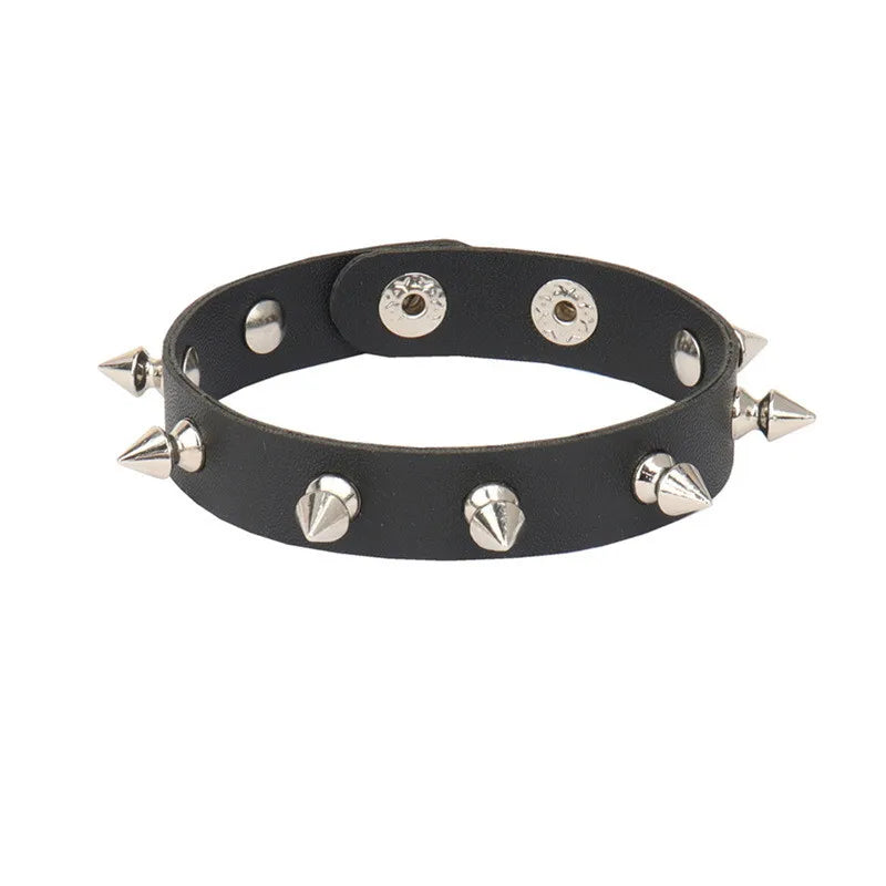 PU Leather Studded Bracelet