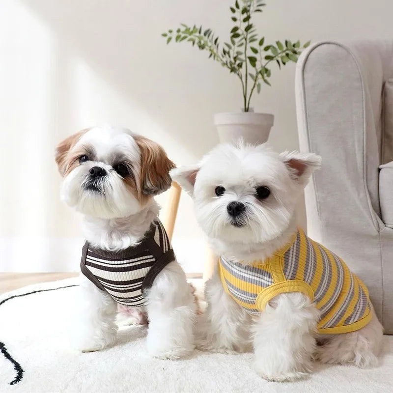 Cotton Rib Dog Shirt