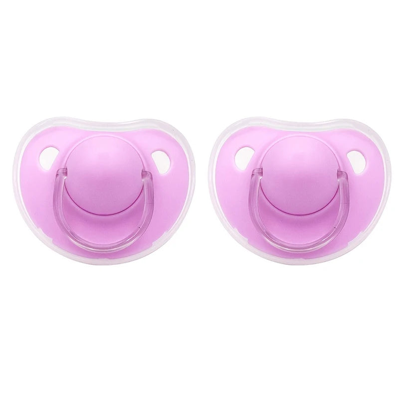 2pcs/pack Baby Pacifier is a safe, soothing
