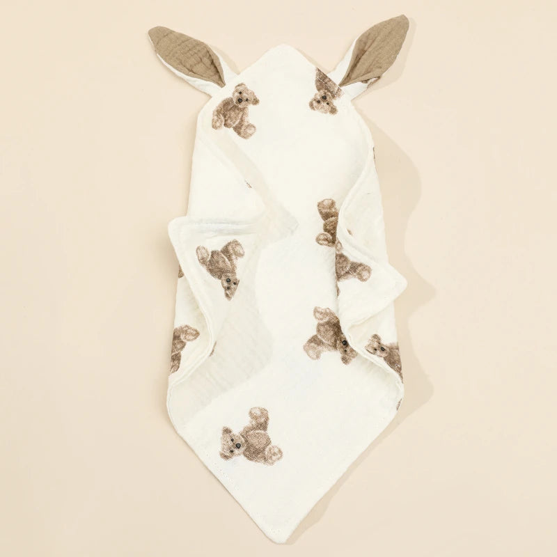 Cute Rabbit Ears  Square Towel
