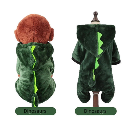 Soft Fleece Dogs Jumpsuits