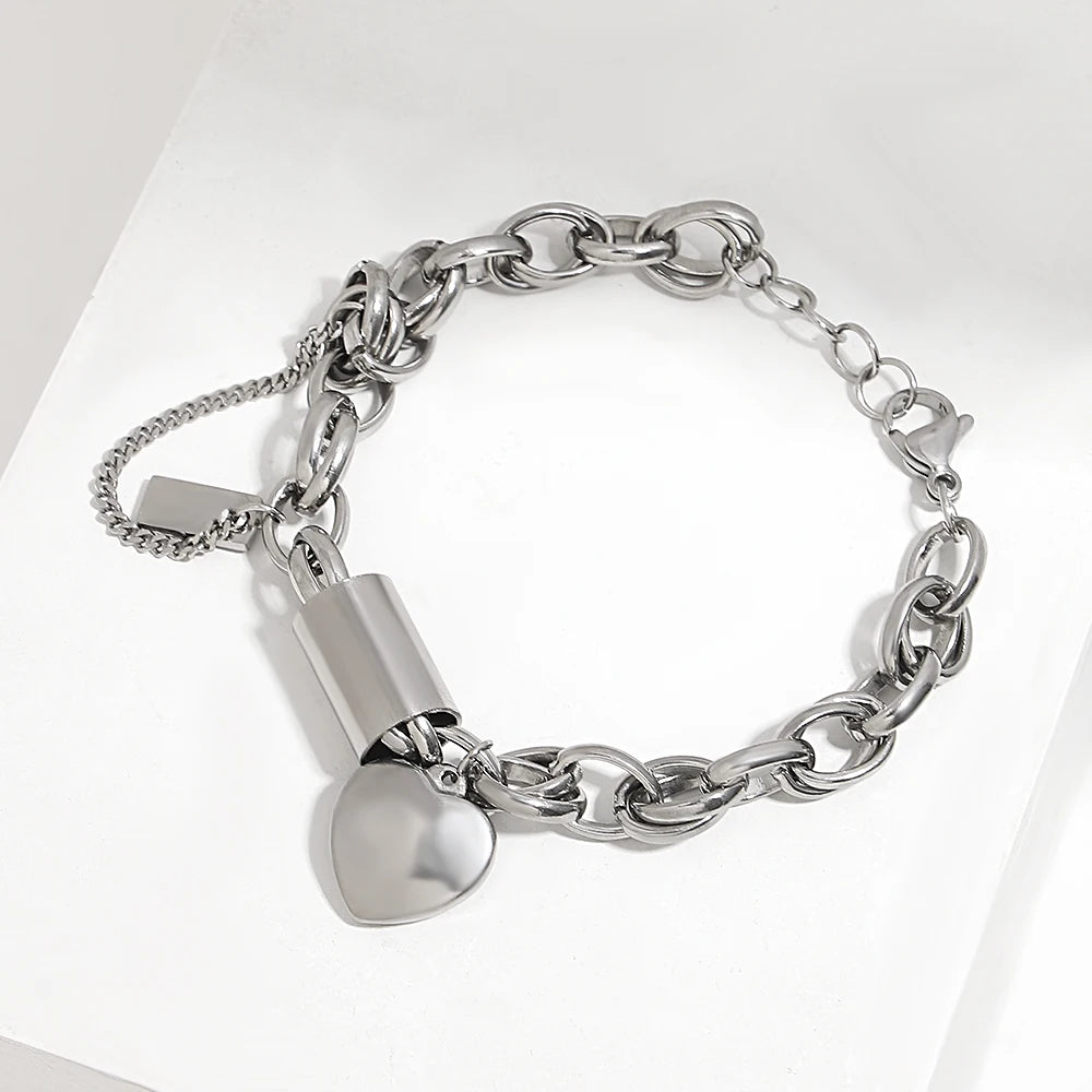 Thick Chain Stainless Steel Bracelets