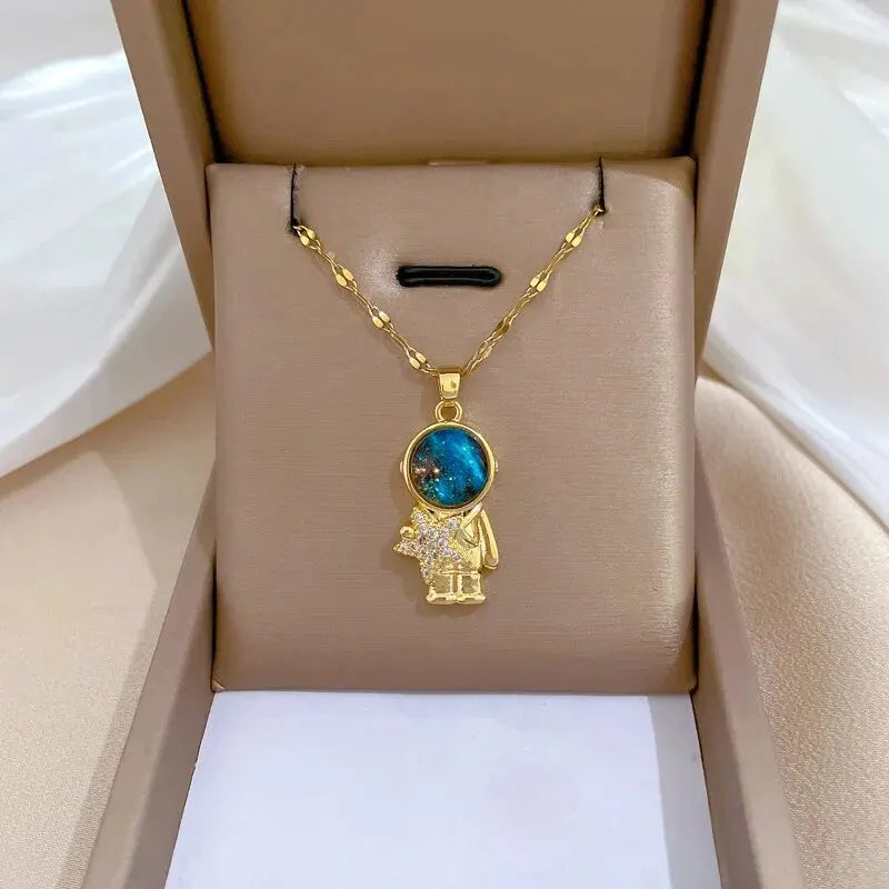 Luxury Titanium  Necklace
