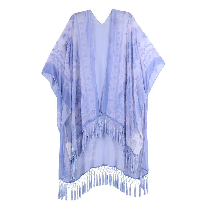 Fashion  long  beach cover-up