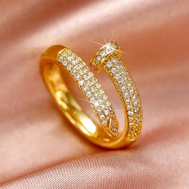Hiphop Style Open Ring