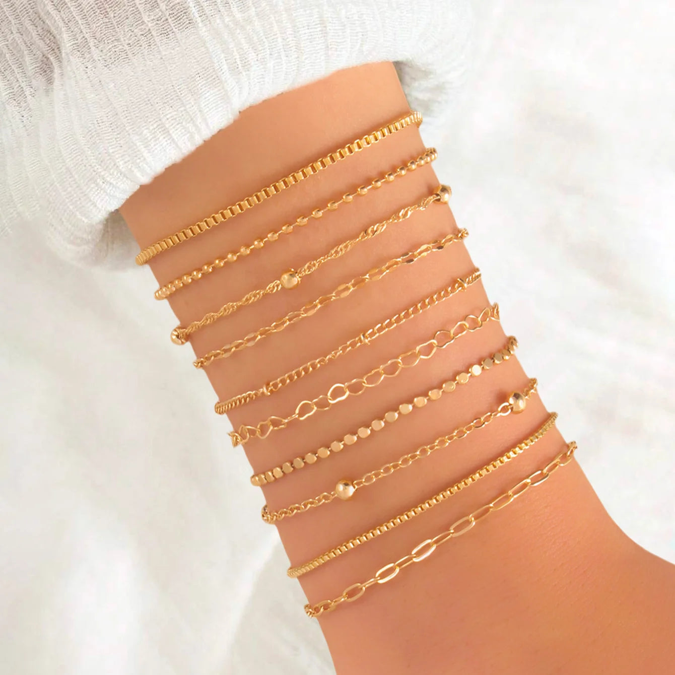 Multi-layer Metal Bracelet