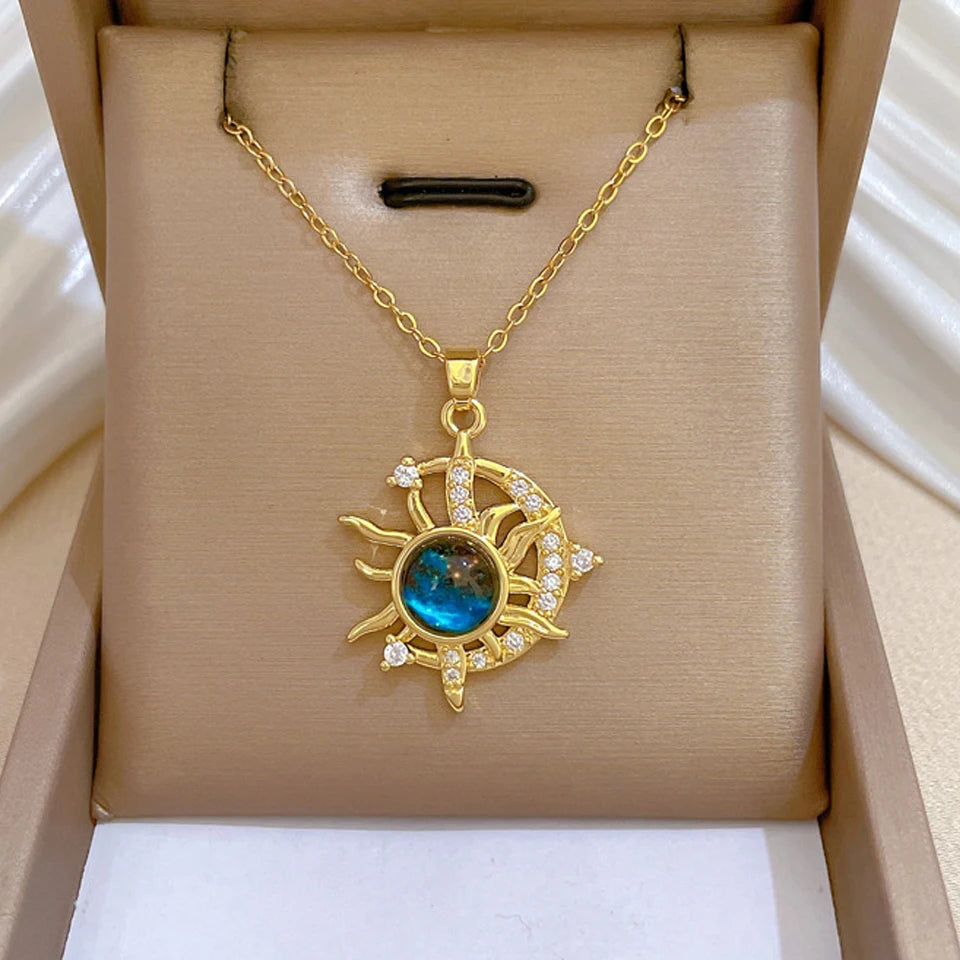 Luxury Titanium  Necklace