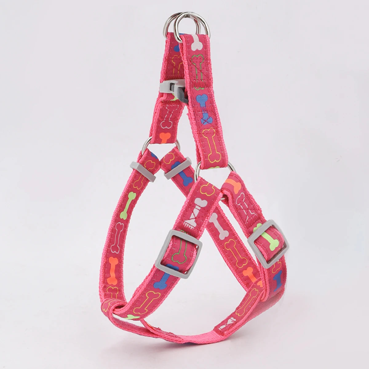 Bone tripod pet dog harness