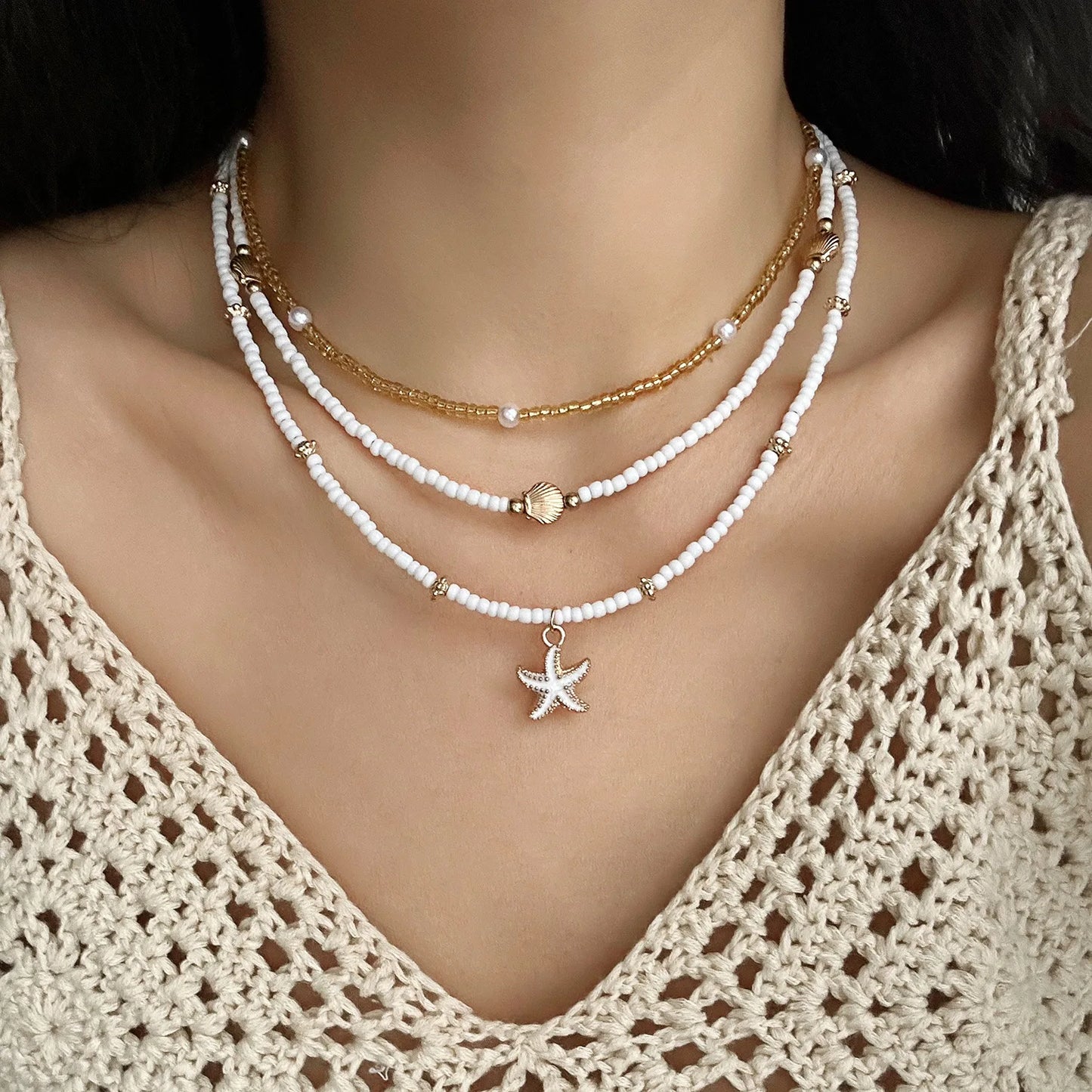 Starfish Pendant Necklace