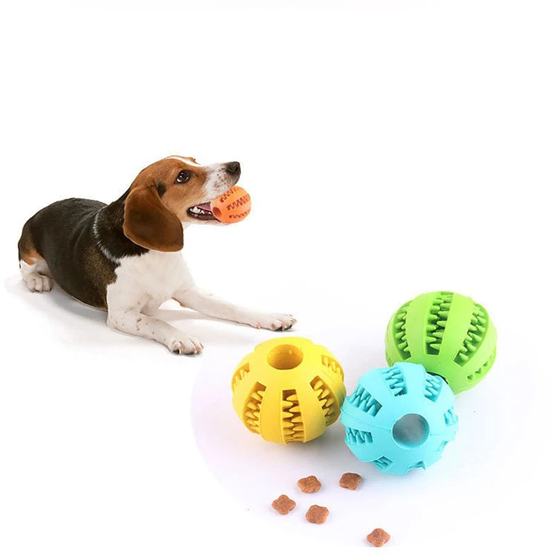 Pet leaking ball toys
