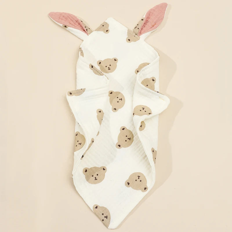 Cute Rabbit Ears  Square Towel