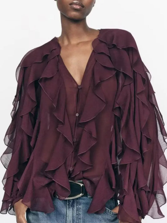 Women's Elegant Loose  Blouses