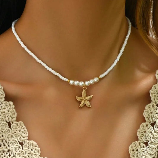 Starfish Pendant Necklace