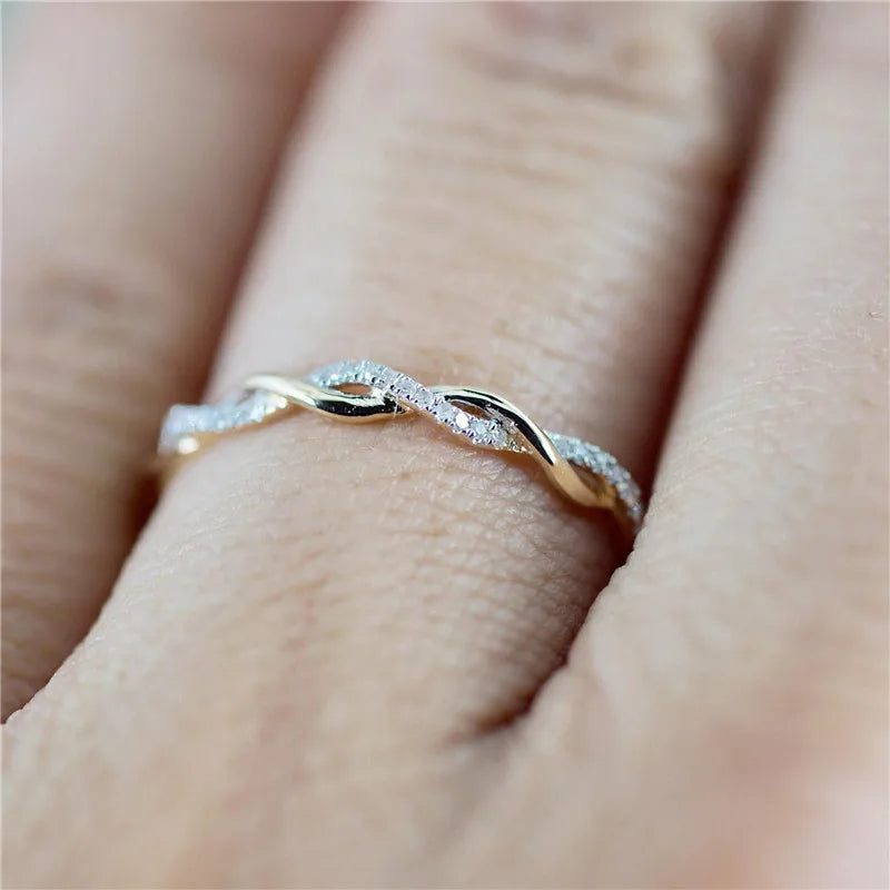 Trendy Twist Rings