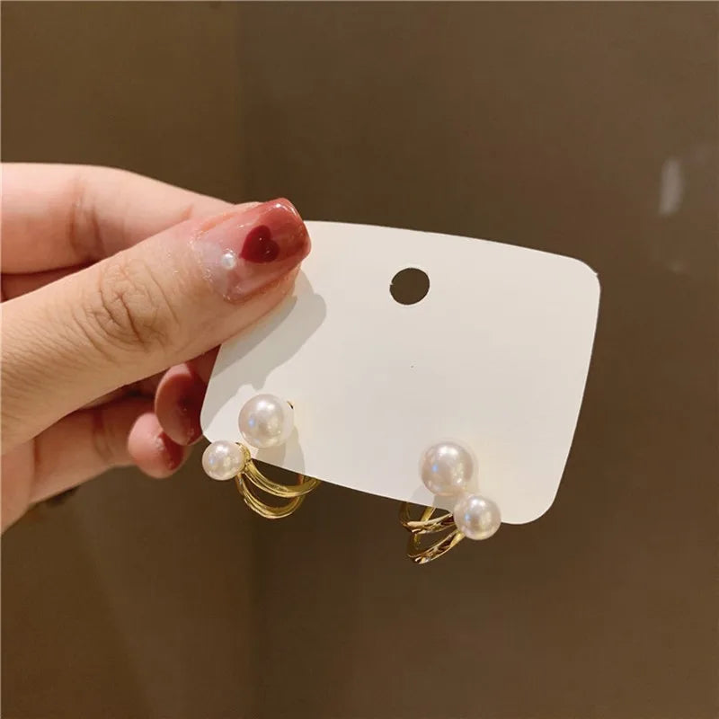 Pearl Stud Earrings