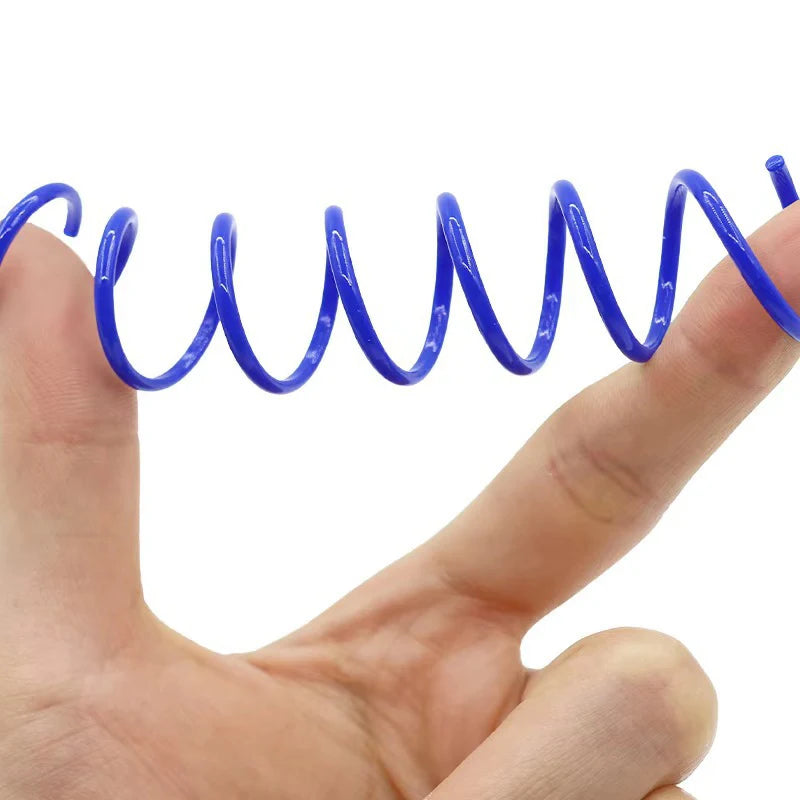 Cat  plastic spring  toy