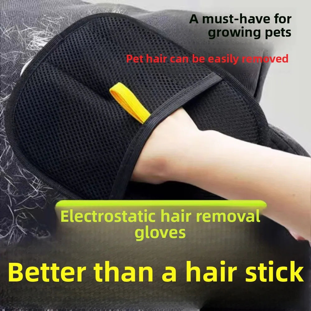 Pet   Hair Removal Gloves Comb