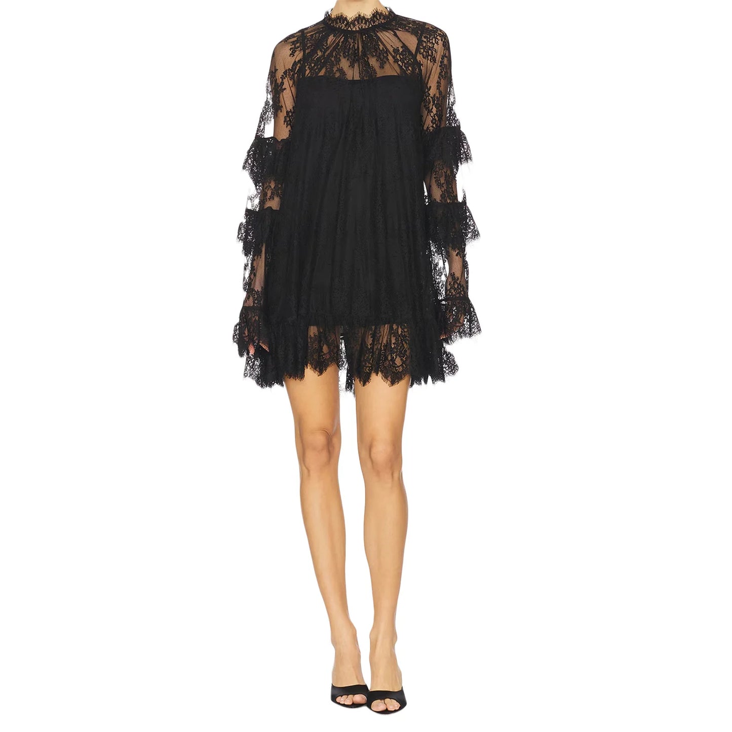 Elegant Floral Lace Dress