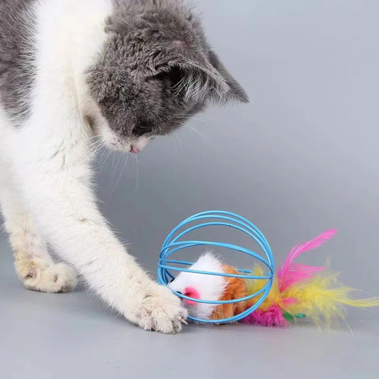Hot cage rat happy cat toy