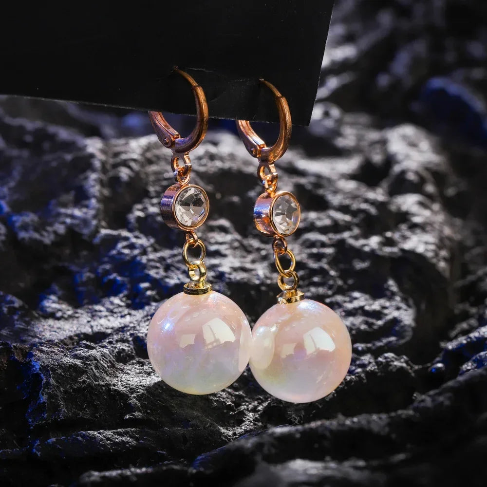 Pearl Long Earrings