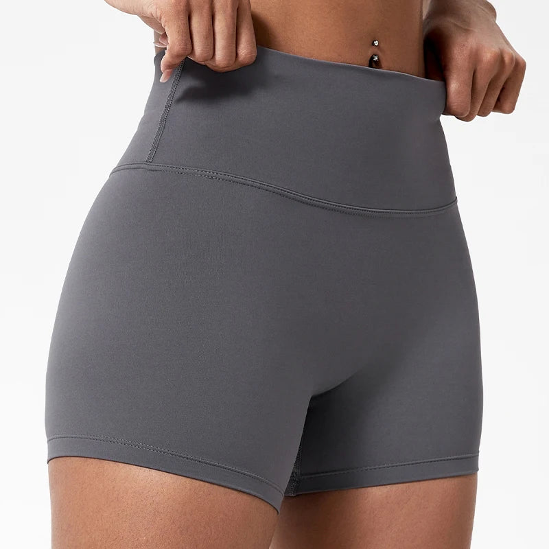 High Waist Yoga Shorts