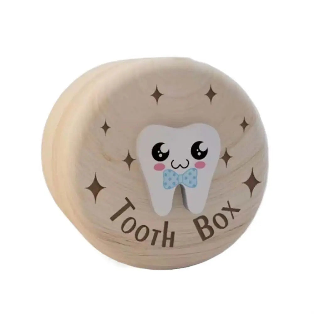 Wooden Milk Teeth Organizer