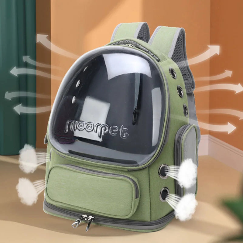 Portable  breathable pet bag