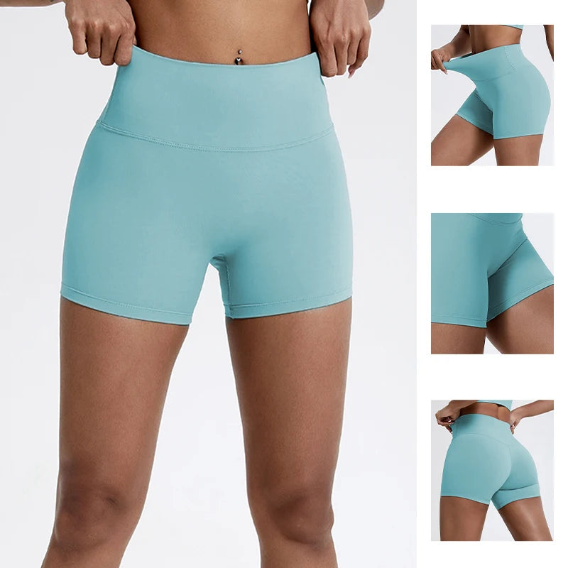 High Waist Yoga Shorts