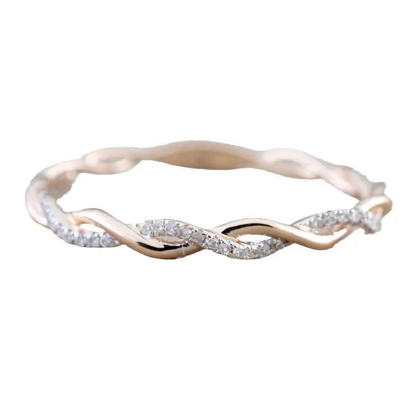 Trendy Twist Rings
