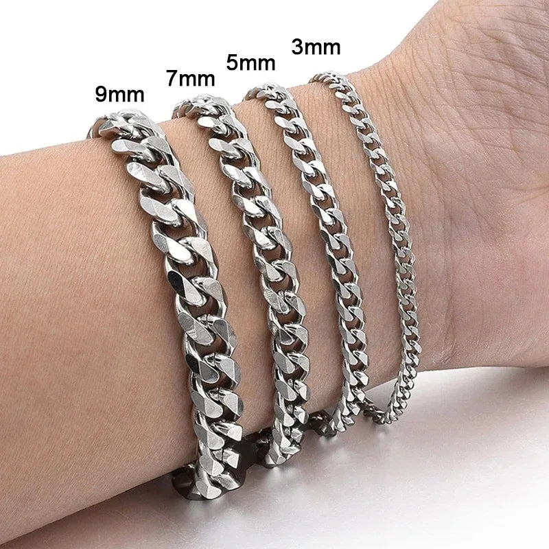 Trendy Cuban Chain Men Bracelet