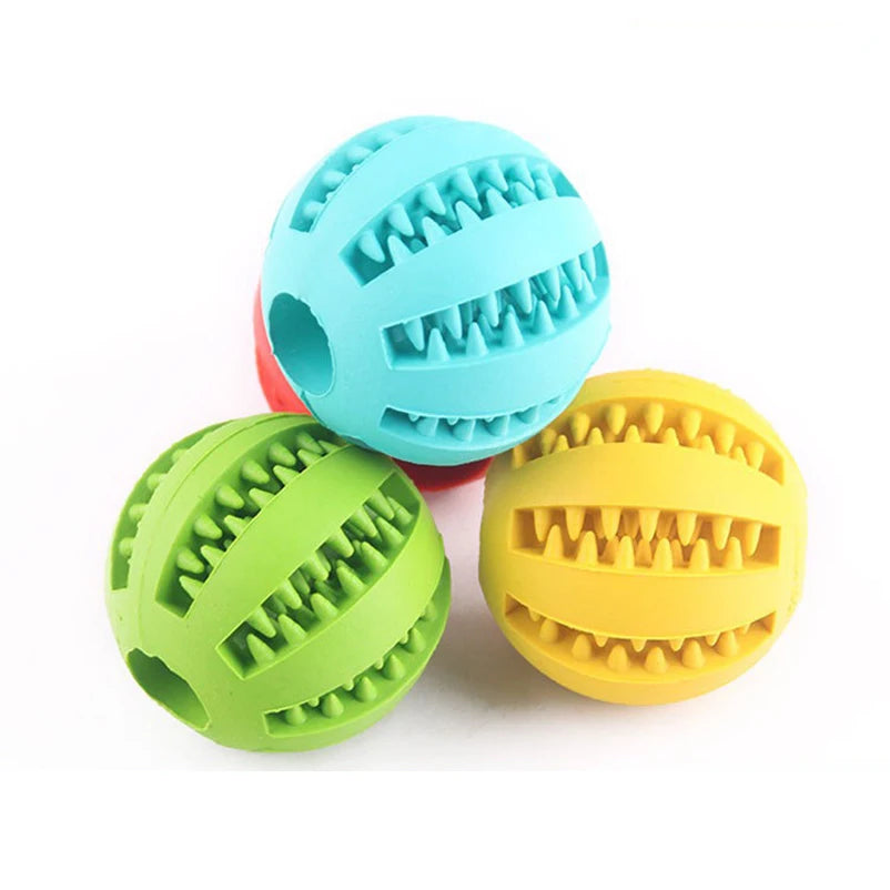 Pet leaking ball toys