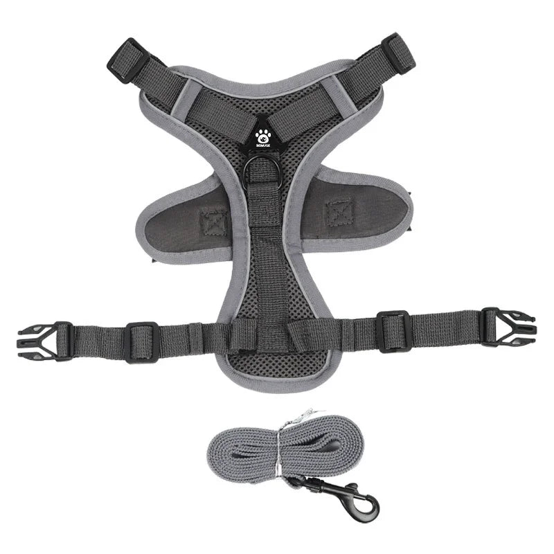 Adjustable Pet Harness Vest